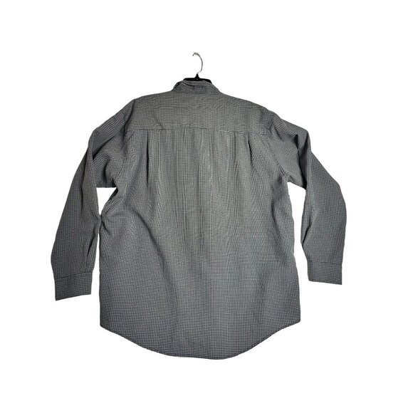 Chereskin L/S Plaid Button Down Shirt Mens XL - Very Soft Rayon Blend - Picture 4 of 6